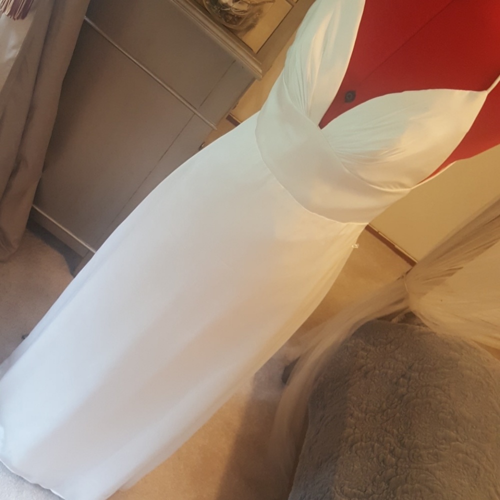 size 4 ivory wedding dress